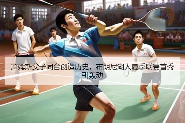 詹姆斯父子同台创造历史,布朗尼湖人夏季联赛首秀引轰动